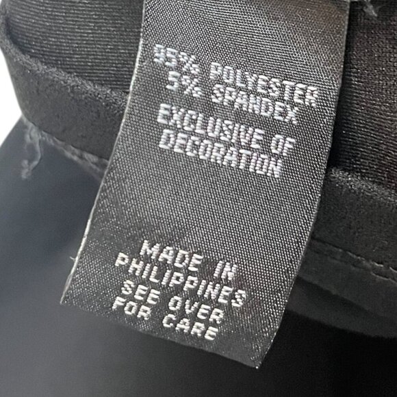 By & By Black Women's 7‎ Bodycon Dress Party Off Shoulder Ruffle Lace Black - Picture 5 of 6